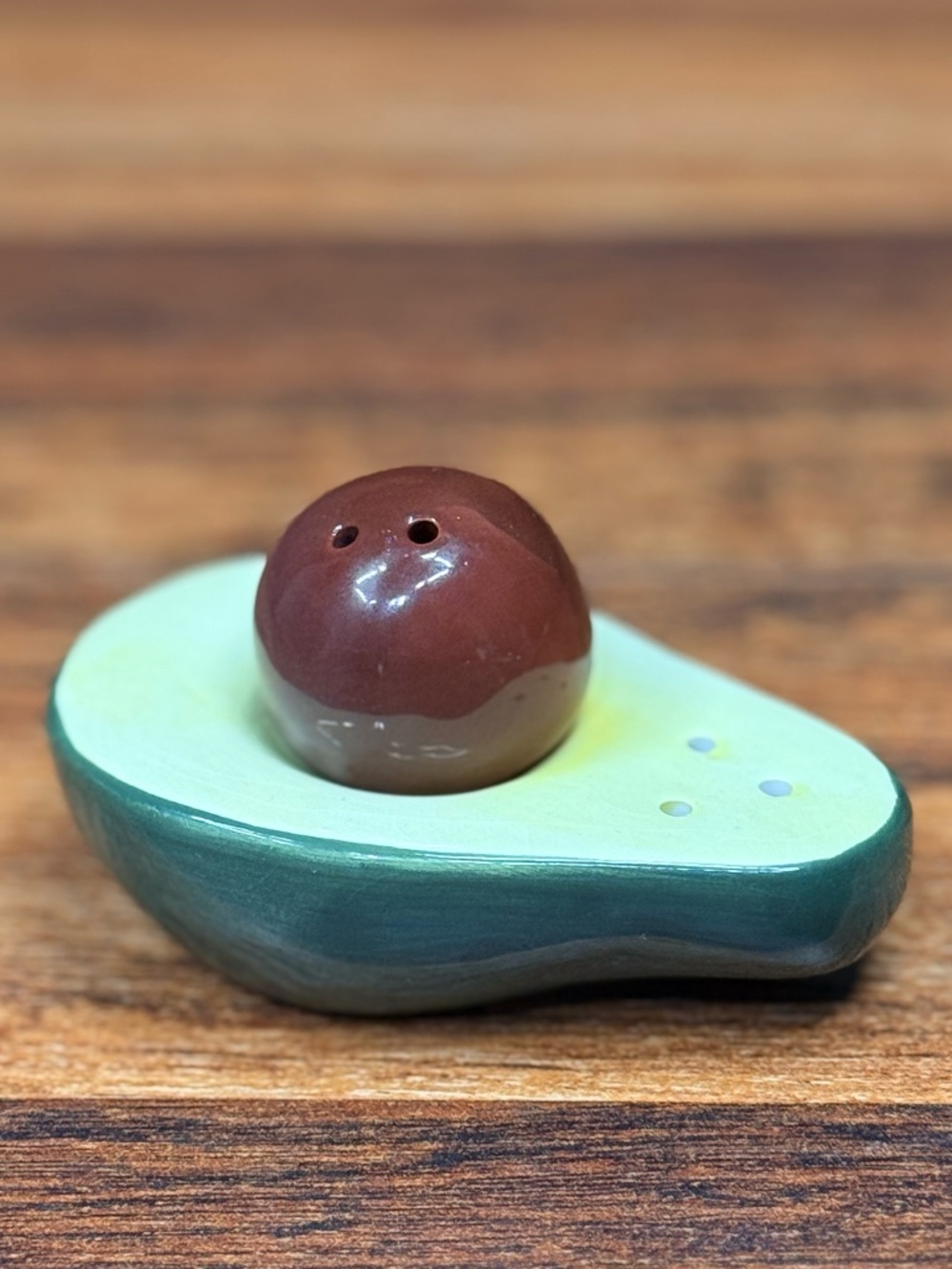 Avocado & Pit Salt and Pepper Shakers